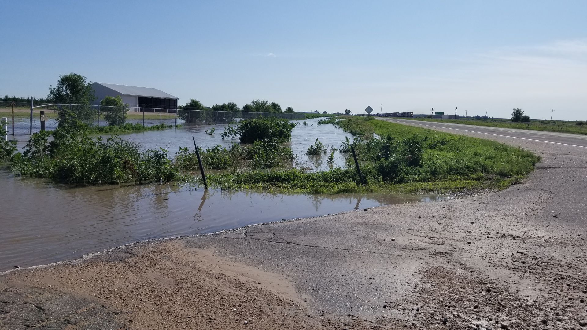 Flooding in Gibbon, Nebraska